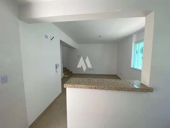 Imagem Casa Alta 2 dormitórios com 2 suítes e garagem - em Campo Grande, Santos/SP