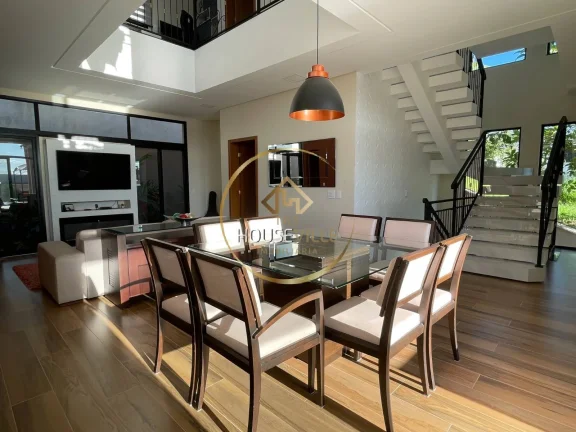 Imagem Casa Sobrado, 4 Dormitórios( 4 suítes), Residencial Jaguary, Urbanova, Sjc.