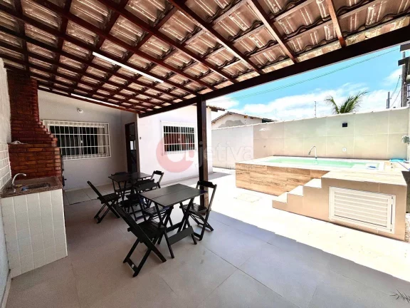 Imagem Casa térrea, 2 quartos, área de lazer completa, Vila do Peró - Cabo Frio