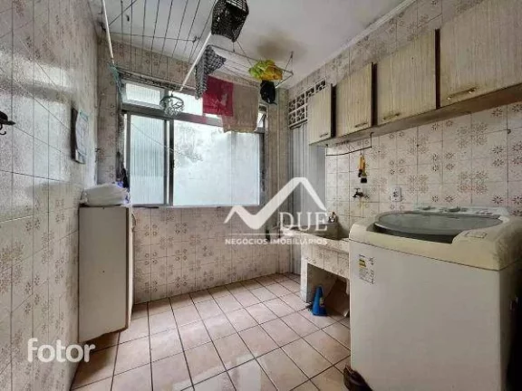 Imagem Apartamento com 2 dormitórios à venda, 90 m² por R$ 465.000 - Aparecida - Santos/SP