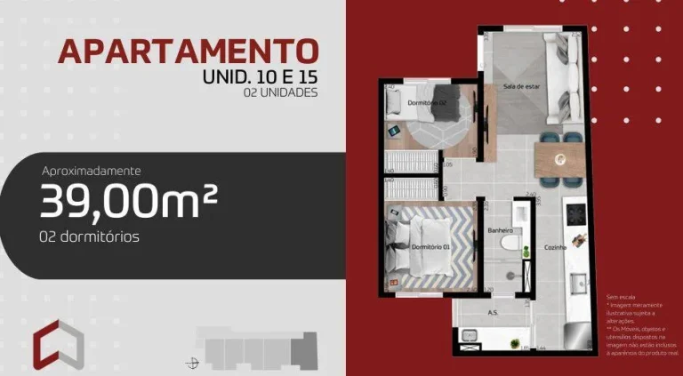 Imagem Lançamento - Apartamentos de 1 e 2 dormitórios em Guaianazes