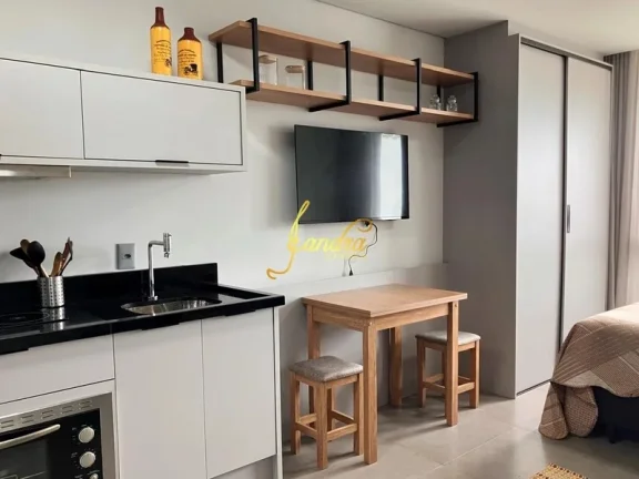 Imagem Apartamento loft(JK) com box e infra MOBILIADO E DECORADO