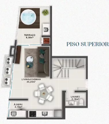 Imagem Sant Laurren - Apartamento à venda no bairro Canto Grande - Bombinhas/SC
