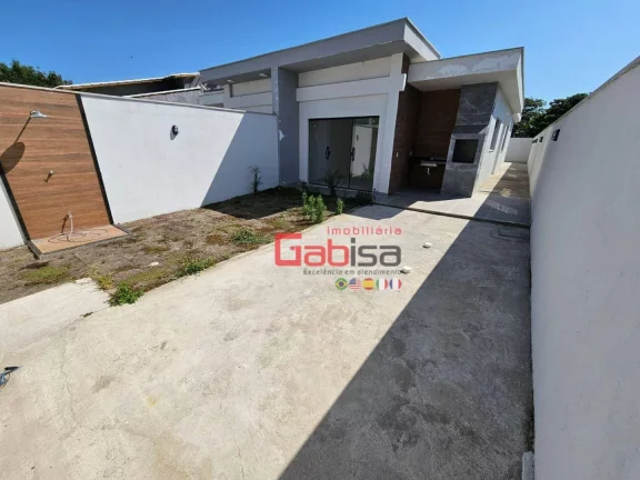 Imagem Casa com 3 dormitórios à venda, 175 m² por R$ 400.000,00 - Caminho de Búzios - Cabo Frio/RJ