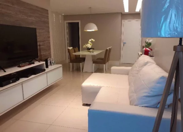 Imagem Apartamento à venda no Condomínio Renaissance: 4/4 com suíte, lazer completo, 2 vagas de garagem - Bairro Luzia