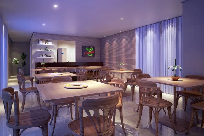 Imagem Apartamento com 2 dorms, Aviação, Praia Grande - R$ 425 mil, Cod: 1731