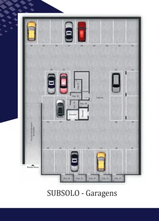 Imagem Lançamento: Apartamento no EDIFÍCIO LONDON RESIDENCE no Bairro Coqueiral em Cascavel - 178.63m² com portaria 24h