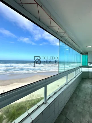 Imagem Apartamento com frente mar 2 Dormitórios sendo 1 suíte no Bairro Maracanã - Praia Grande!