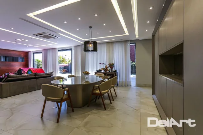 Imagem Residência Alto Padrão - 5 Suítes, Piscina e ELEVADOR no Alphaville Graciosa – 500m² de Sofisticação… Um verdadeiro espetáculo!!!