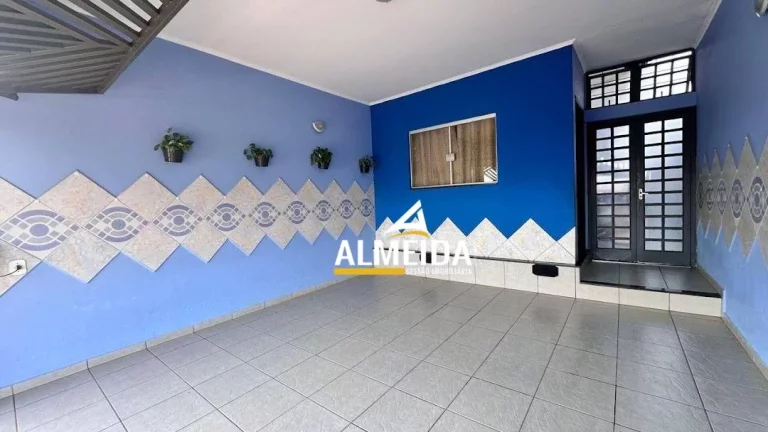 Imagem Casa com 3 dormitórios à venda por R$ 380.000,00 - Jardim Residencial das Palmeiras - Rio Claro/SP