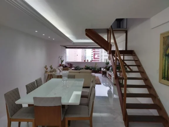 Imagem Apartamento tríplex de 400m² à venda, com 05 quartos suítes, localizado em Boa Viagem, Recife - Pernambuco.
