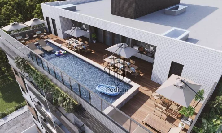 Imagem Apartamentos com varanda / sacada a 160m da praia do Poço em Cabedelo - AP2022