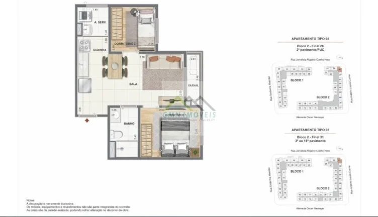 Imagem Orla Central - Lançamento em Niterói - Apartamento 1 quarto