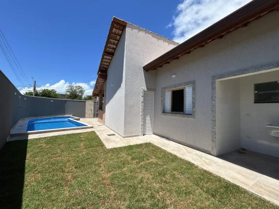 Imagem Casa para Venda em Itanhaém, Gaivota (Praia), 3 dormitórios, 1 suíte, 1 banheiro, 5 vagas
