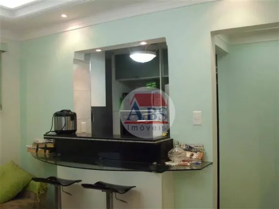 Imagem Apartamento com 2 dormitórios à venda, 54 m² por R$ 430.000,00 - Gonzaga - Santos/SP