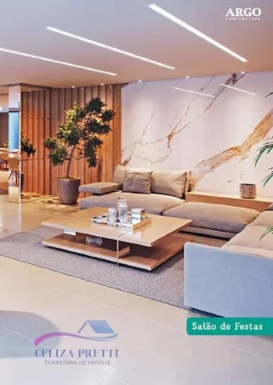 Imagem Excelente apartamento com varanda privativa de frente para Talude, com 2 quartos sendo uma Suite.