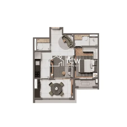 Imagem Apartamento à venda no bairro Brooklin - São Paulo/SP, Zona Sul