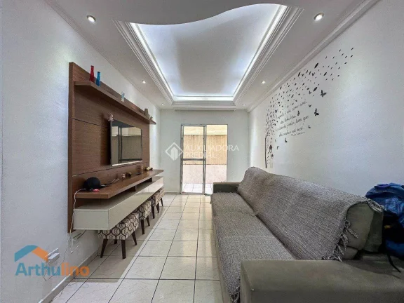 Imagem Apartamento Garden 71m², 2 dormitórios, 1 vaga, à venda, por R$ 460.000 - Nova Gerti - São Caetano do Sul/SP