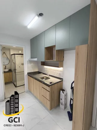 Imagem apartamento semi mobiliado para locação metro Marechal Deodoro