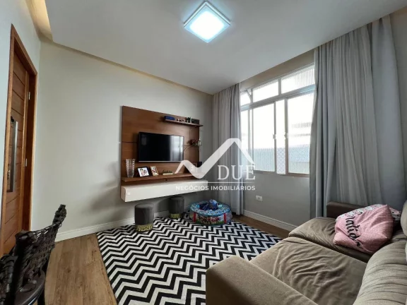 Imagem Apartamento com 2 dormitórios à venda, 65 m² por R$ 370.000,00 - Aparecida - Santos/SP