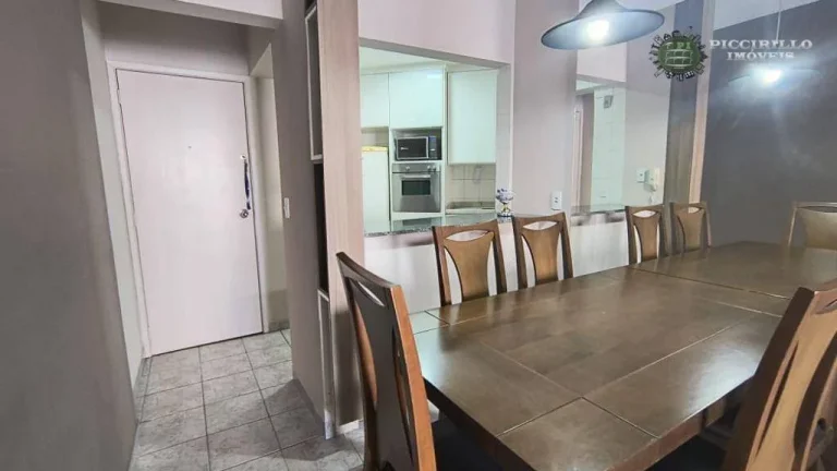 Imagem Apartamento com 2 dormitórios para alugar, 57 m² por R$ 2.700,02/mês - Aviação - Praia Grande/SP