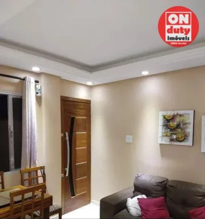 Imagem Apartamento com 1 dormitório à venda, 42 m² por R$ 268.000 - Centro - São Vicente