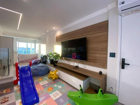 Imagem Cobertura com 3 suites, 3 vags e 5 banheiros, piscina , 320 m² - venda por R$ 3.200.000 ou aluguel por R$ 23.000/mês - Embaré - Santos/SP