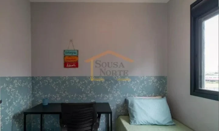 Imagem Apartamento de 34 m², com 2 dormitórios, banheiro, sala e cozinha, totalmente mobiliado.
SEM VAGA ...