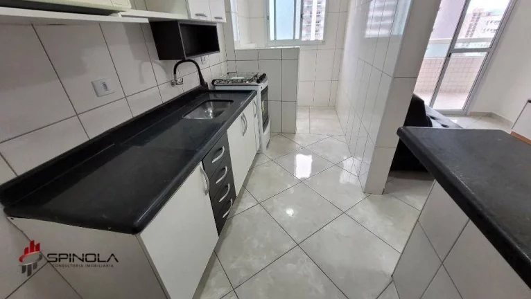 Imagem Apartamento com 1 dormitório à venda, 45 m² por R$ 325.000,00 - Ocian - Praia Grande/SP