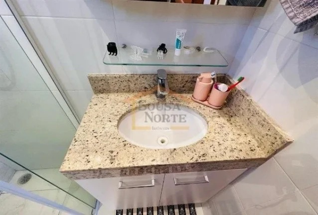 Imagem Apto 2 dormitÃ³rios, sala integrada Ã  cozinha, Ã¡rea de serviÃ§o, banheiro, 1 vaga de garagem. 40mÂ...