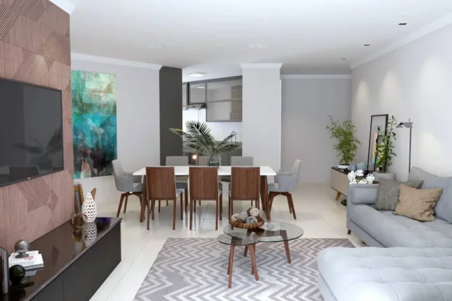 Imagem APARTAMENTO COM 107.96 m² - GUILHERMINA - PRAIA GRANDE SP