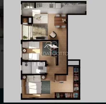 Imagem Apartamento para Venda em Maringá / PR no bairro Jardim Alvorada