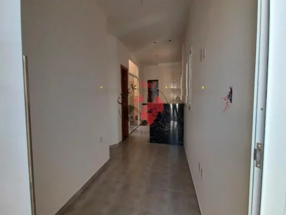 Imagem Casa Térrea Nova sem uso ,a 500m2 da Praia ,3 dorms c suite , quintal e churrasq, piscina ,2 vagas bairro Gaivota, Itanhaem