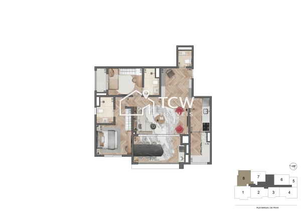Imagem Apartamento à venda no bairro Vila Mariana - São Paulo/SP, Zona Sul
