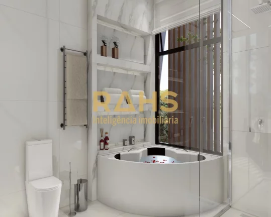 Imagem Belíssima Casa Plana em fase de Construção com 3 suítes mais 1 quarto à venda no melhor do bair...