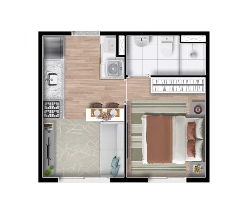 Imagem APARTAMENTO RESIDENCIAL em São Paulo - SP, Vila Parque Jabaquara