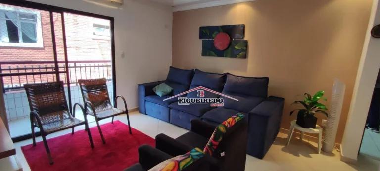 Imagem Apartamento à venda, 93 m² por R$ 550.000,00 - Canto do Forte - Praia Grande/SP