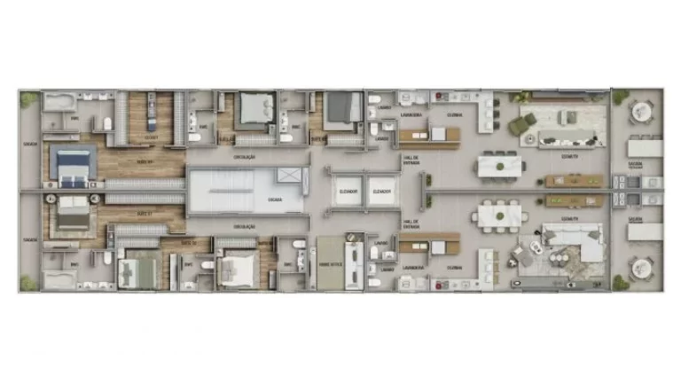 Imagem Apartamento à venda no bairro Praia Brava de Itajaí - Itajaí/SC