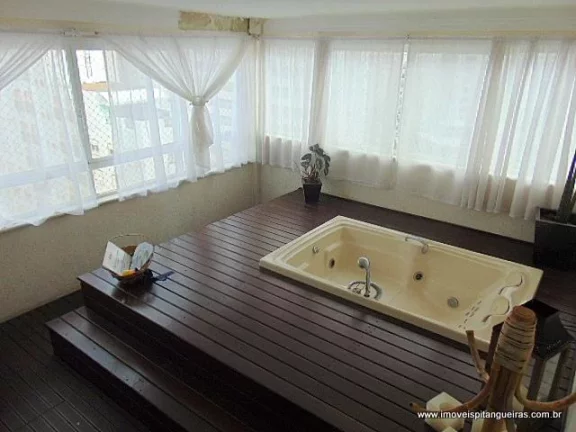 Imagem Praia das pitangueiras, maravilhosa cobertura duplex à venda, localização excelente, 2 vagas e lazer privativo.