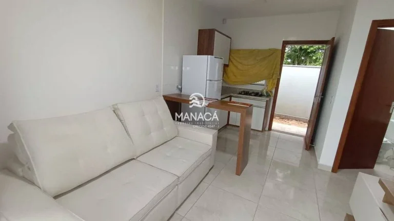 Imagem Casa mobiliada em rua pavimentada no bairro Vila Nova em Barra Velha - SC