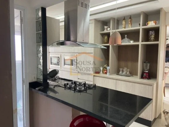 Imagem Apartamento 3 dormitórios, sendo 3 suítes, rico em armários, sala ampla, lavabo, varanda gourmet ...