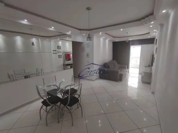 Imagem Apartamento com 3 dormitórios à venda, 115 m² por R$ 725.000,00 - Ocian - Praia Grande/SP