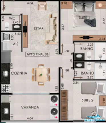 Imagem Lofts e Apartamentos no Tenório/Ubatuba