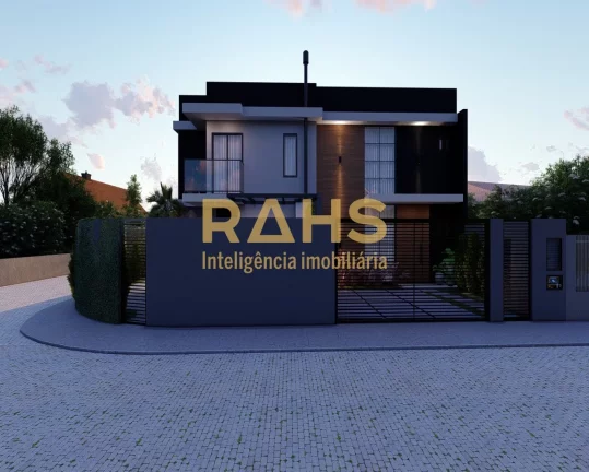 Imagem Sobrado de Esquina Alto padrão em Construção a venda com 151,93 m² de área construída, 2 suít...