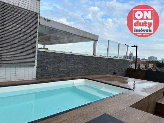 Imagem Apartamento Garden com 2 dormitórios à venda, 163 m² por R$ 850.000,00 - Estuário - Santos/SP