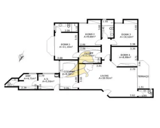 Imagem LOCAÇÃO MOEMA NOBRE APARTAMENTO 140,00 M ÁREA ÚTIL 4 DORMITÓRIOS SENDO 1 DELES SUÍTE SALA ESPAÇOSA 2 AMBIENTES VARANDA 2 VAGAS LAZER
