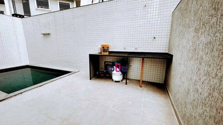 Imagem Casa com 3 dormitórios à venda, 156 m² por R$ 1.300.000 - Embaré - Santos/SP