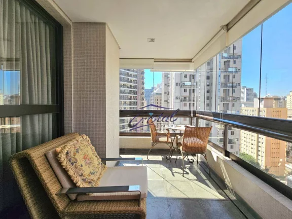 Imagem Apartamento com 3 dormitórios (3 suítes) à venda, 162 m² - Moema - São Paulo/SP