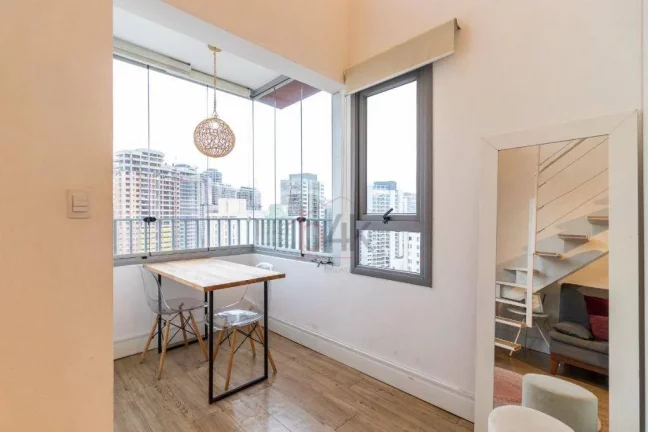 Imagem Studio Duplex 30m² no Brooklin: Rentabilidade e Estilo Plug-and-Play a 400m do Metrô.