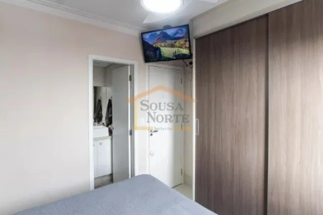 Imagem Apartamento 77m², 3 dormitórios, sendo 1 suíte, sala 2 ambientes, varanda com fechamento em vidro...